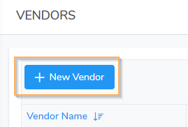 New Vendor Button